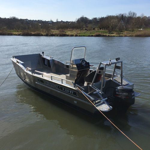 Nutzfahrzeug Berufsschiff - S 550 WT - MS Boat - Außenborder / Aluminium