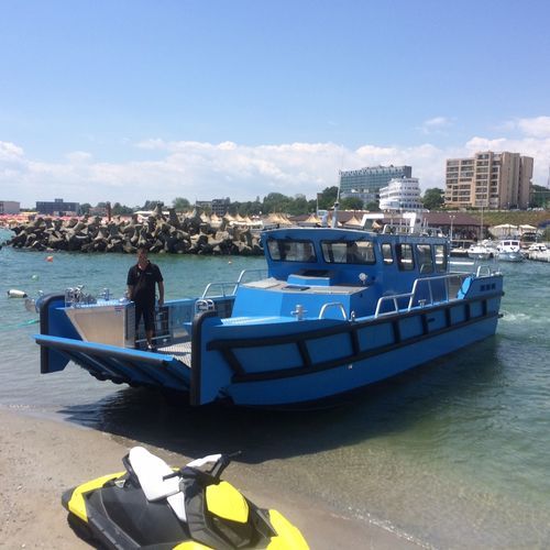 Patrouillenboot Berufsschiff - ST 12 XL - MS Boat - Landungsboot / Innenborder