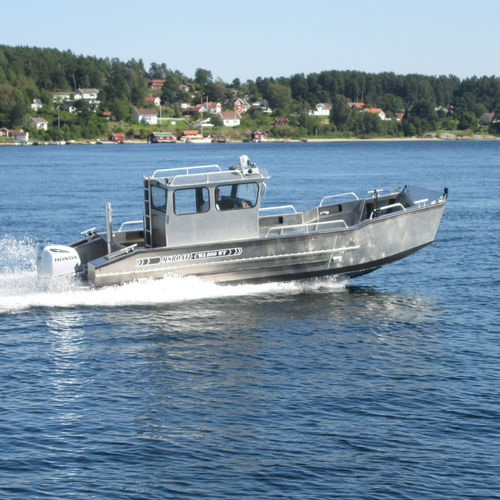 Landungsboot-Berufsschiff - CWA 800 WT - MS Boat - Außenborder / Aluminium