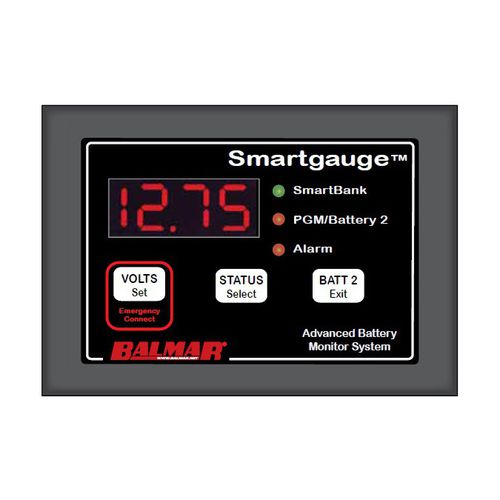Standanzeige für Boot - SmartgaugeTM - Balmar - Überwachung / digital / für Batterie