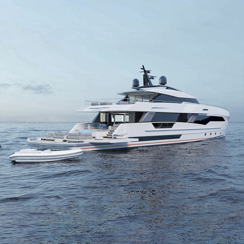 Superyacht für Kreuzfahrten - 43 - WIDER Yachts - mit Steuerhaus / hybrid / 5 Kabinen