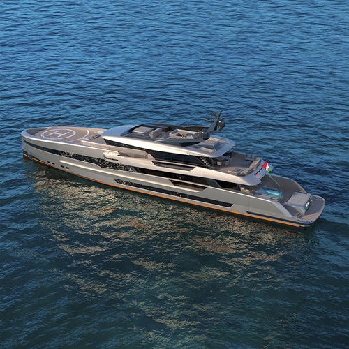 Megayacht für Kreuzfahrten - 52 - WIDER Yachts - mit Steuerhaus / Flybridge / hybrid
