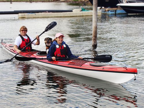 Kajak für Expeditionen - EXLORER FAMILY 630 - Aquarius - Meer / für Erwachsene / Dreisitzer