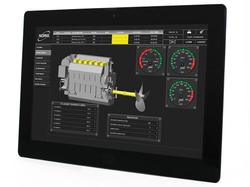 Visualisierungssoftware - NORIVIS 4 - NORIS Group GmbH - für Schiffe / für Boot / für Berufsschiffe