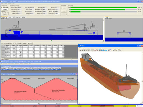 Software zum Laden - BULK CARGO - Autoship, Coastdesign Norway AS - für Massengutfrachter