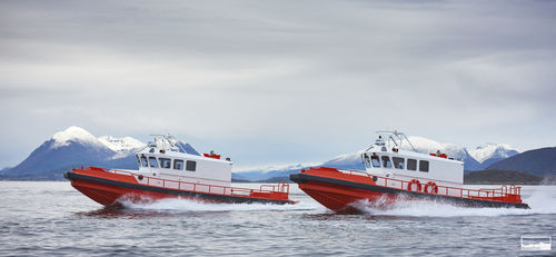 Rettungsboot Berufsschiff - HB 1211 FRDC TWJ - HUKKELBERG BOATS - Arbeitsboot / Hafenboot / Offshore-Hafenboot