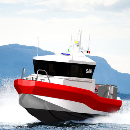 Such- und Rettungsboot Berufsschiff - 30Z SAR - HUKKELBERG BOATS - Rettungsboot / Inboard-Hydrojet / Sternantrieb