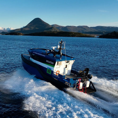 Taucherbasisboot Berufsschiff - FF X-55 M4 LDC - HUKKELBERG BOATS - Innenborder / Diesel / Inboard-Hydrojet