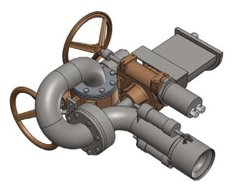 Wasserwerfer für Schiffsdeck - MM302 HELIDECK - Jason Engineering