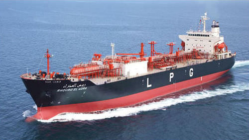 Flüssiggastanker-Frachtschiff - Namura Shipbuilding