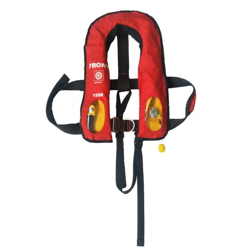 Automatisch aufblasbare Rettungsweste - LS5200 - SeaCurity GmbH - 150 N / unisex / mit Sicherheitsgurt