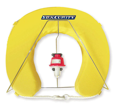 Hufeisen-Rettungsring für Boot - 50025 - SeaCurity GmbH