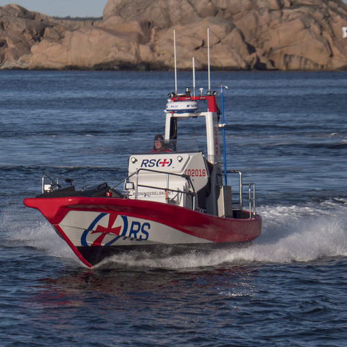 Rettungsboot Berufsschiff - 8 M - Swede Ship Marine AB - Taucherbasisboot / Feuerlöschboot / Inboard-Hydrojet