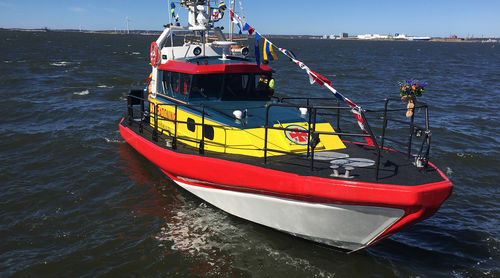 Such- und Rettungsboot Berufsschiff - 12 M - Swede Ship Marine AB - Inboard-Hydrojet / Glasfaser / selbstaufrichtend