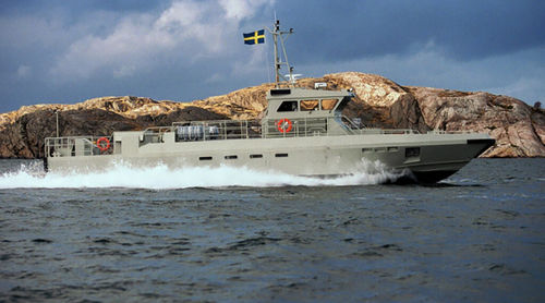 Innenborder-Berufsschiff - 24 M - Swede Ship Marine AB - Aluminium / amphibisch
