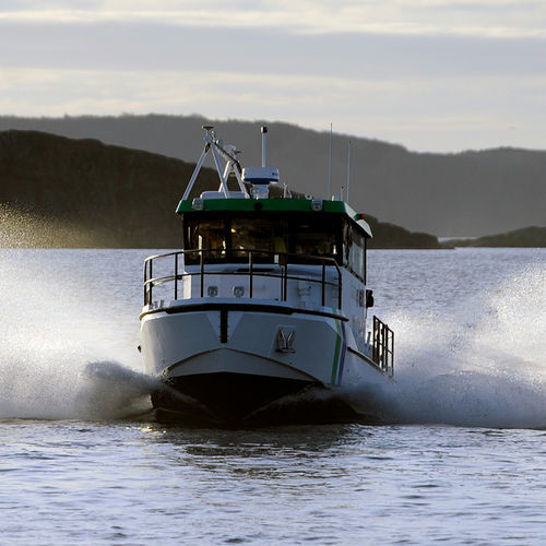 Boot für hydrographische Studien Berufsschiff - 11 M - Swede Ship Marine AB - Innenborder / Aluminium