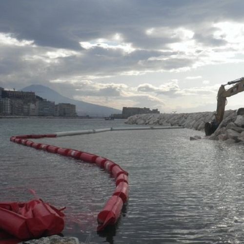 Sperre zur Schadstoffbekämpfung - VDR- G - Vira Soluzioni - schwimmend / für Hafen