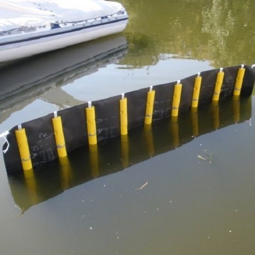 Sperre zur Schadstoffbekämpfung - VBR - Vira Soluzioni - schwimmend / für Tidenhubgebiet