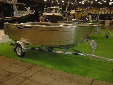 Nutzfahrzeug Berufsschiff - 400 Tiller Dory - Marco Boats - Außenborder / Aluminium