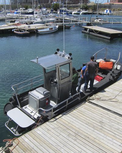 Offshore-Hafenboot Berufsschiff - Rhino 800 ID - Rhino Marine Products (Pty) Ltd - Inboard-Hydrojet