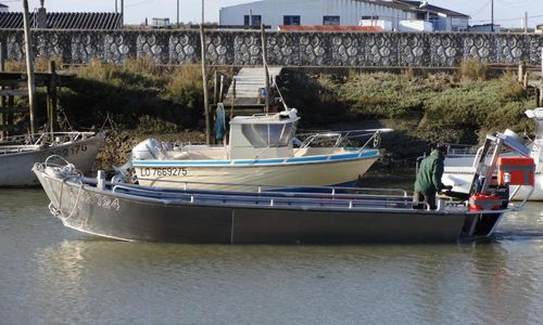 Berufsschiff / Berufsschiff für Fischerei - PLATFORMS - Navalu - Logistik-Transport-Boot / Außenborder / Aluminium