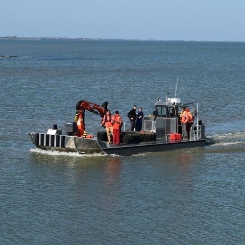 Logistik-Transport-Boot Berufsschiff - Navalu - Außenborder / Diesel / Aluminium
