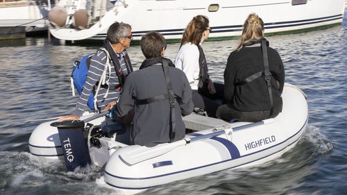 Außenborder-Schlauchboot - Roll Up 200 - HIGHFIELD BOATS - faltbar / Open / Aluminium