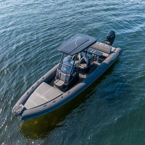 Außenborder-Schlauchboot - SP 900 - HIGHFIELD BOATS - RIB / mit Mittelkonsole / Open