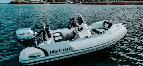 Außenborder-Schlauchboot - SP 300 - HIGHFIELD BOATS - halbstarr / mit Mittelkonsole / Open