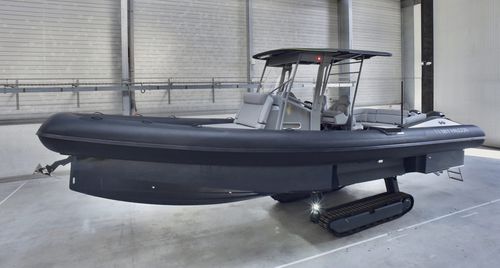 Außenborder-Schlauchboot - Knight - Iguana Yachts - zweimotorig / halbstarr / Open