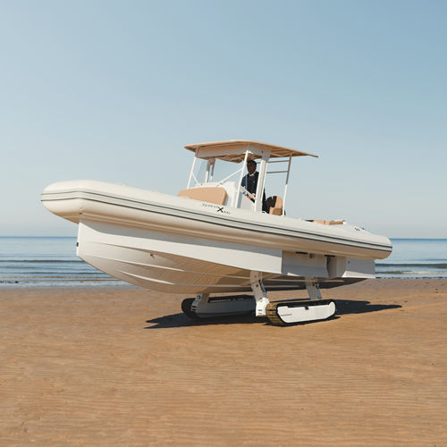 Außenborder-Schlauchboot - X100 White Edition - Iguana Yachts - zweimotorig / RIB / mit Mittelkonsole