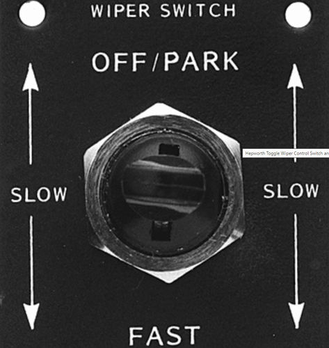 Schalter für Boot - Toggle  - B.Hepworth and Co. Ltd.  - für Schiffe / Scheibenwischer / drehbar