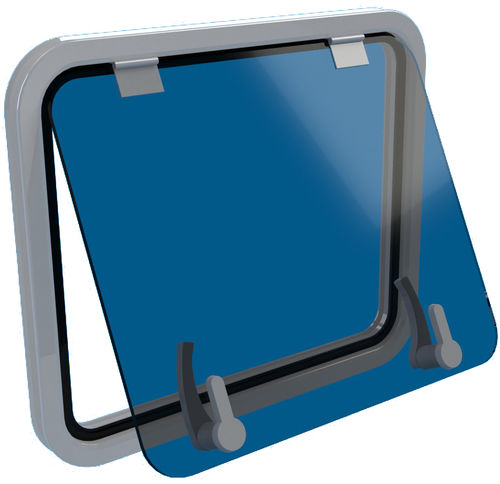Fenster für Yacht - Slim - Bofor Marine Products  - öffnend / rechteckig / Glas