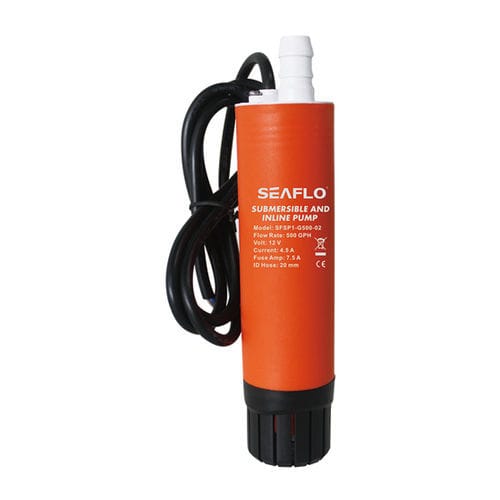 Pumpe für Boot - 500GPH - SEAFLO - Transfer / Seewasser / Benzin