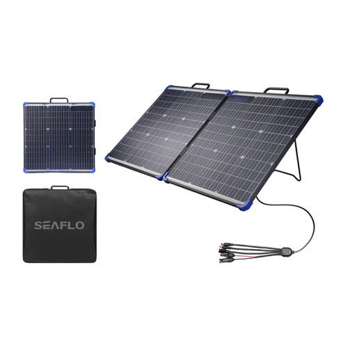 Zusammenklappbares Solarpanel - SFSP1-W100-06 - SEAFLO - monokristallines Silicium / tragbar / leicht