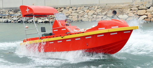 Patrouillenboot Berufsschiff - HDFR600 / HDFR680 - Hyundai Lifeboats Co., Ltd.  - Rettungsboot / Innenborder / selbstaufrichtend