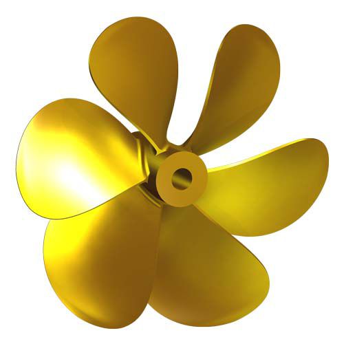 Bootspropeller - FV13 - Italian Propellers S.r.l.  - Fest / Propellerwelle / 6-Flügel