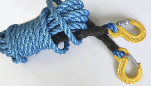 Mehrzweck-Tauwerk - X-Line Danline - Baltic Ropes - einfach geflochten / für Yacht / mit Polyamidkern