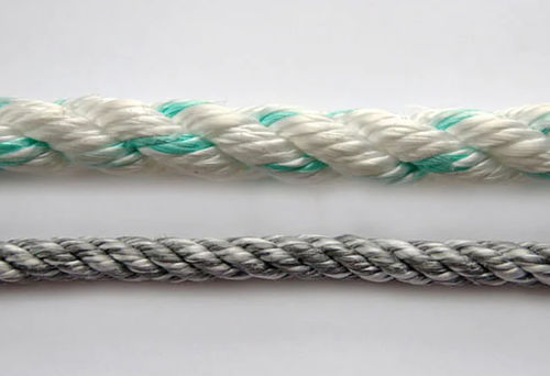 Festmacher-Tauwerk - Silver - Baltic Ropes - gedreht / für Berufs-Angelboote / Polyesterkern