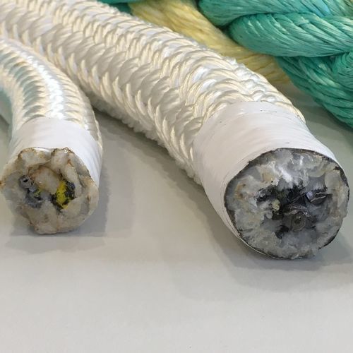 Tau / Anker mit Blei - Baltic Ropes - gedreht / Polyesterkern