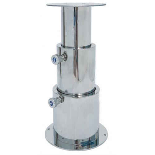 Teleskop-Tischfuß - LEM 40 S - Metalstyle Srl - einstellbar / Edelstahl