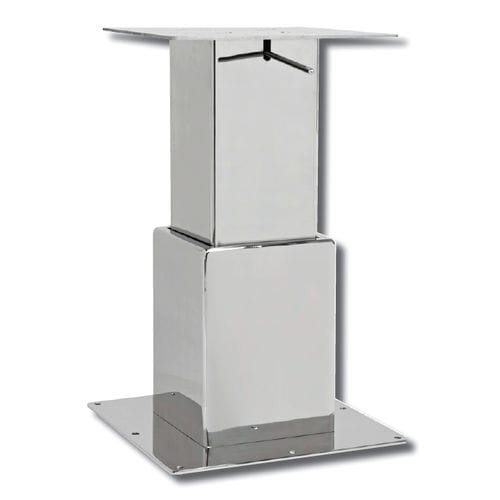 Einstellbarer Tischfuß - SUMMIT Q - Metalstyle Srl - Teleskop / Edelstahl