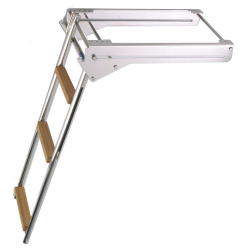 Bootsleiter - CAPRI - Metalstyle Srl - versenkbar / Teleskop / zum Baden