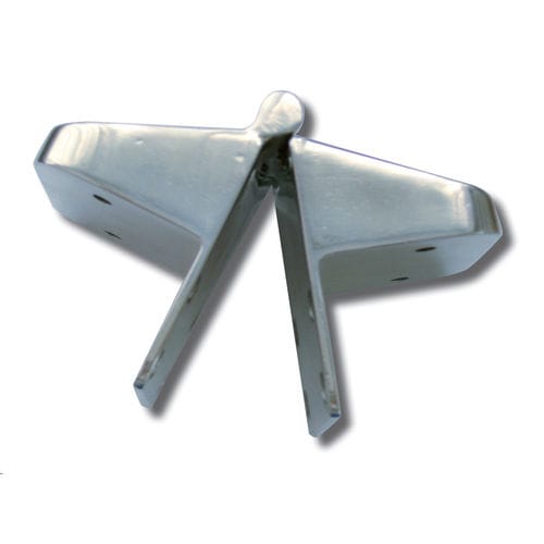 Scharnier für Boot - BUTTERFLY - Metalstyle Srl - universell / Luken / polierter Edelstahl