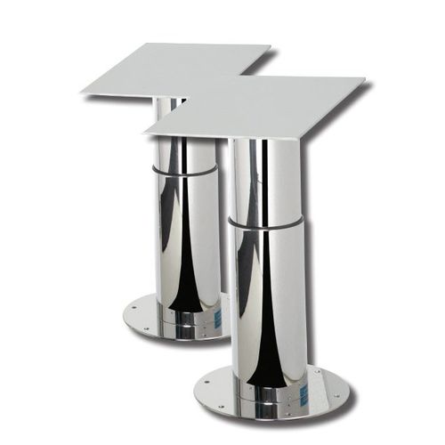Elektrischer Tischfuß - TWIN  - Metalstyle Srl - Teleskop / Aluminium / Edelstahl