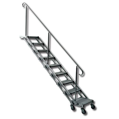 Bootsleiter - REX - Metalstyle Srl - seitlich / zum Baden / Aluminium