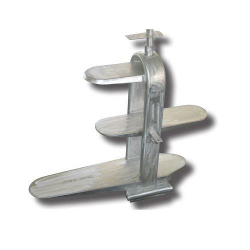 Bugschutzplatte für Boote (aus Edelstahl) - IMPERIALE 2 - Metalstyle Srl