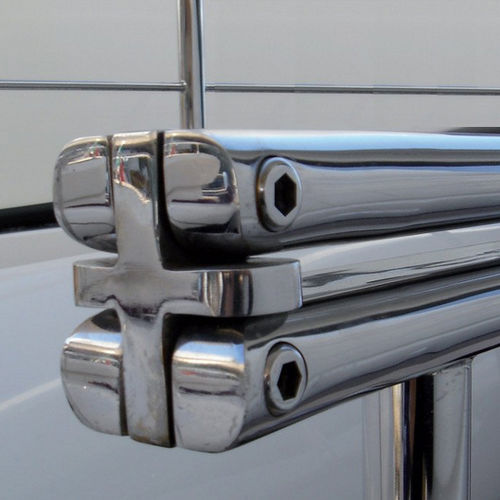 Handlauf für Boote - VERSIONE OVALE - Metalstyle Srl - polierter Edelstahl
