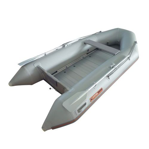 Außenborder-Schlauchboot - Orange Marine - faltbar / max. 5 Personen / Aluminiumboden