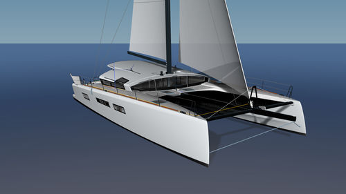Katamaran-Segelyacht - ORC 52.2 - MARSAUDON COMPOSITES - PATTON  - für Kreuzfahrten / 4 Kabinen / mit offenem Heck